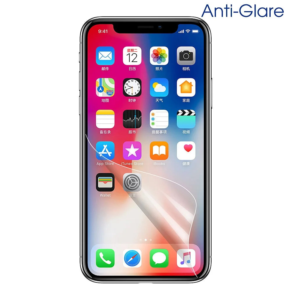 For iPhone (2019) 5.8"/ XS /X 5.8 inch Anti-glare Matte LCD Screen Protector Film - 1