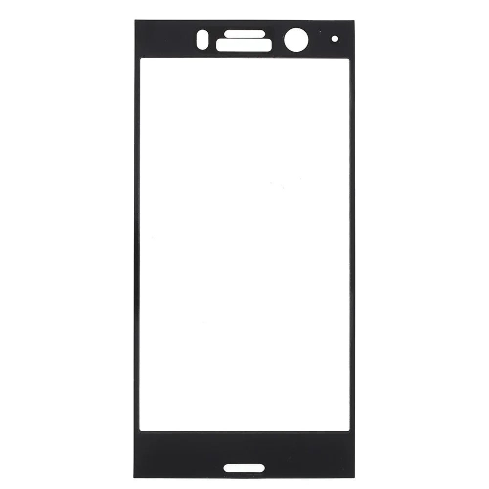 Tempered Glass Full Screen Coverage Protector Film for Sony Xperia XZ1 Compact - Black - 2