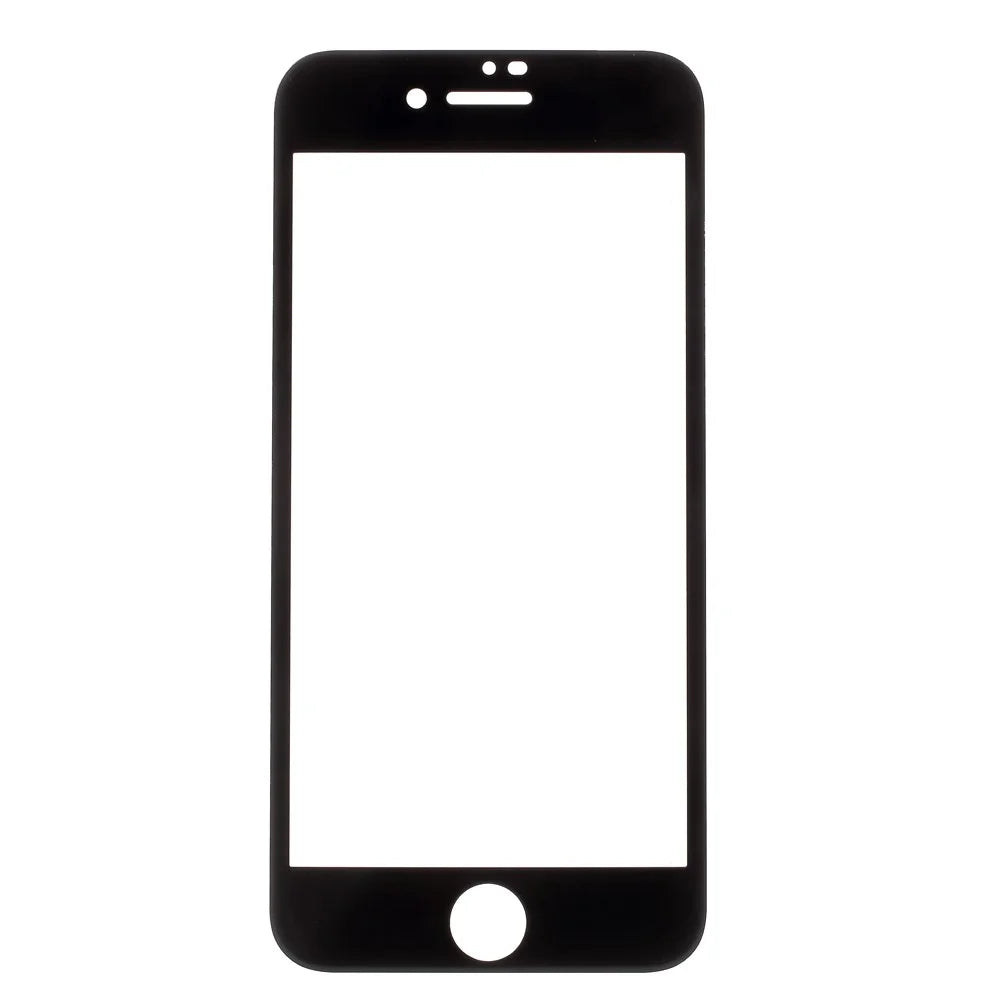 RURIHAI Solid Defense 4D Curved Full Tempered Glass Screen Protector for iPhone 7/8 4.7 inch/SE (2020)/SE (2022) - Black - 1