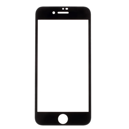 RURIHAI Solid Defense 4D Curved Full Tempered Glass Screen Protector for iPhone 7/8 4.7 inch/SE (2020)/SE (2022) - Black - 1