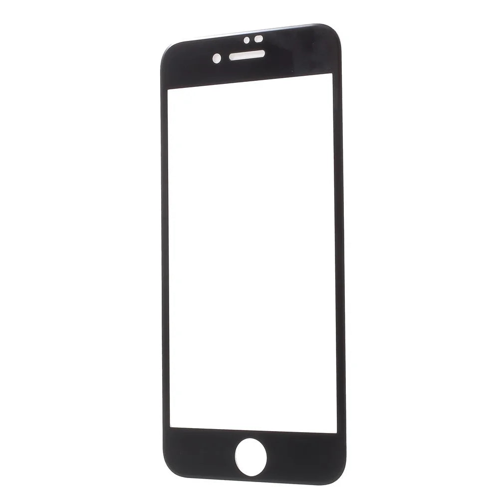 RURIHAI Solid Defense 4D Curved Full Tempered Glass Screen Protector for iPhone 7/8 4.7 inch/SE (2020)/SE (2022) - Black - 2