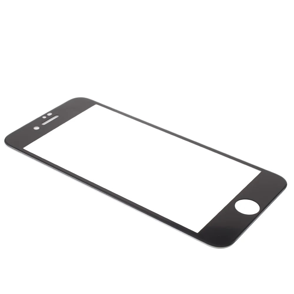 RURIHAI Solid Defense 4D Curved Full Tempered Glass Screen Protector for iPhone 7/8 4.7 inch/SE (2020)/SE (2022) - Black - 3