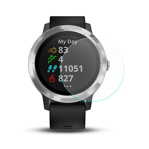 HAT PRINCE 0.2mm 9H 2.15D Arc Edge Tempered Glass Screen Protector Film for Garmin Vivoactive 3 - 1