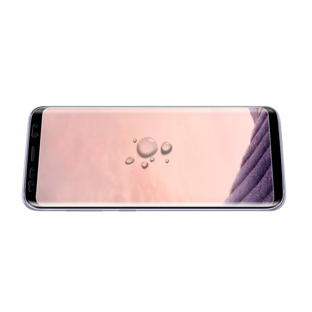0.26mm Transparent Full Size Curved Tempered Glass Screen Film for Samsung Galaxy S9+ G965 - 6