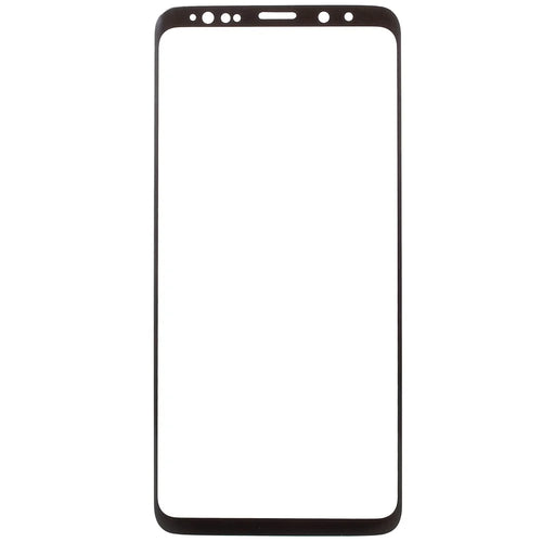 RURIHAI 3D Electroplated Edge Full Tempered Glass Screen Protector for Samsung Galaxy S9 G960 - Black - 1