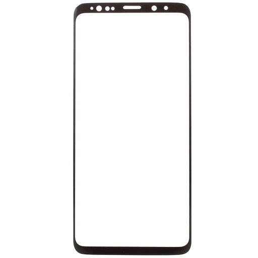 RURIHAI 3D Electroplated Edge Full Tempered Glass Screen Protector for Samsung Galaxy S9 G960 - Black - 1