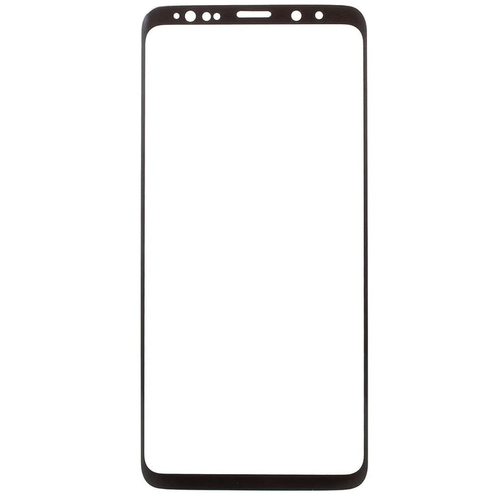RURIHAI 3D Electroplated Edge Full Tempered Glass Screen Protector for Samsung Galaxy S9 G960 - Black - 1