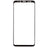 RURIHAI 3D Electroplated Edge Full Tempered Glass Screen Protector for Samsung Galaxy S9 G960 - Black - 2