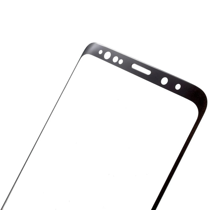 RURIHAI 3D Electroplated Edge Full Tempered Glass Screen Protector for Samsung Galaxy S9 G960 - Black - 4