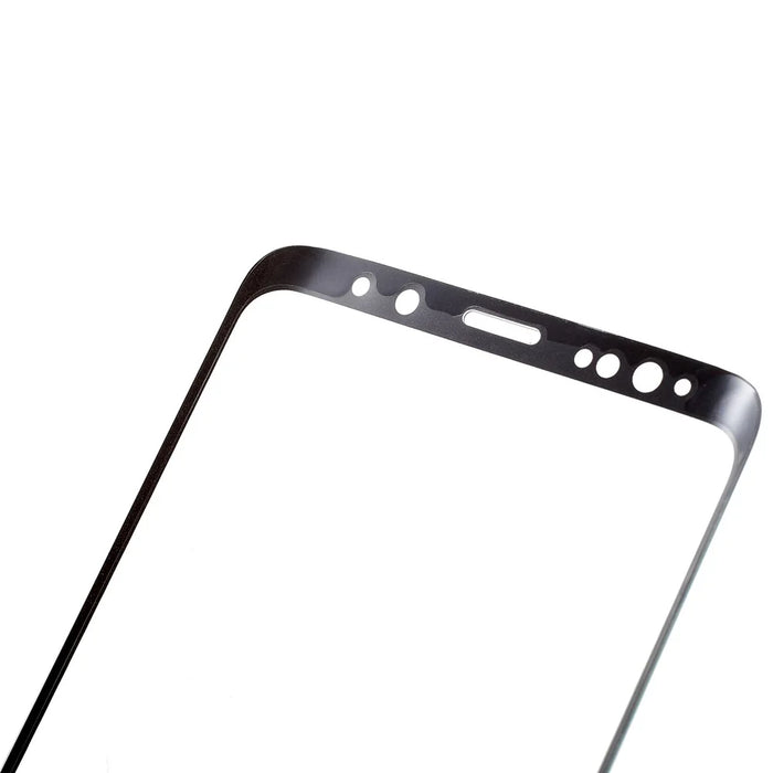 RURIHAI 3D Electroplated Edge Full Tempered Glass Screen Protector for Samsung Galaxy S9 G960 - Black - 6