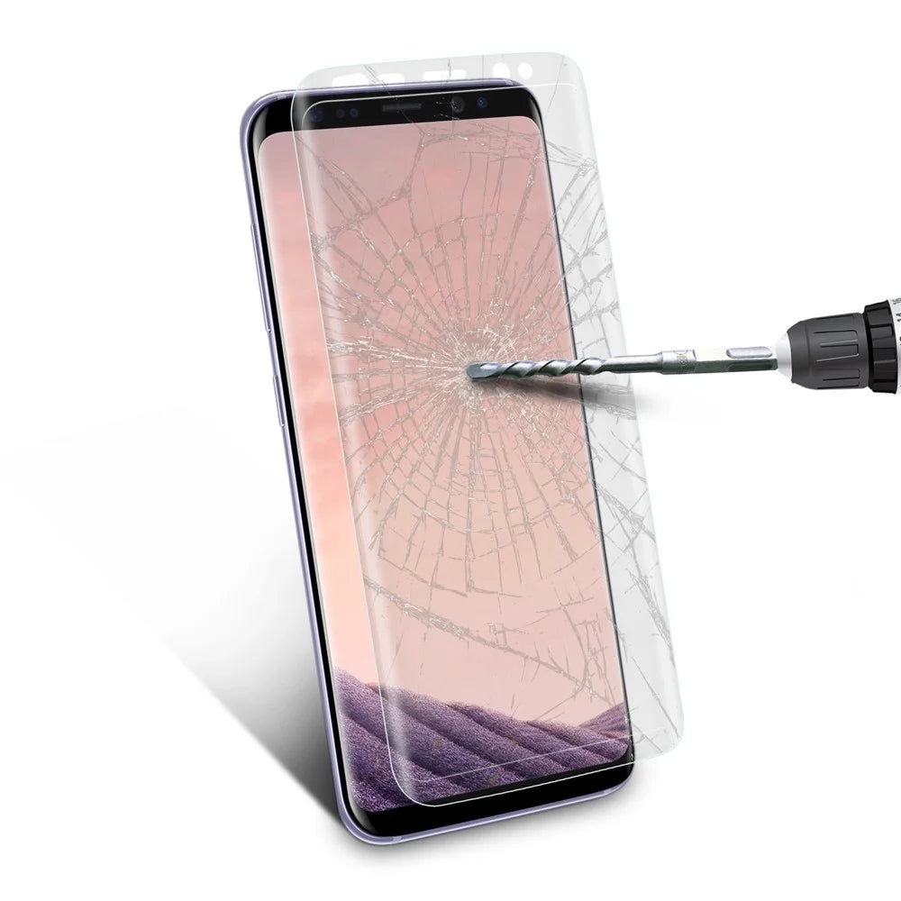 0.26mm Transparent Full Size Curved Tempered Glass Screen Film for Samsung Galaxy S9 G960 - 3