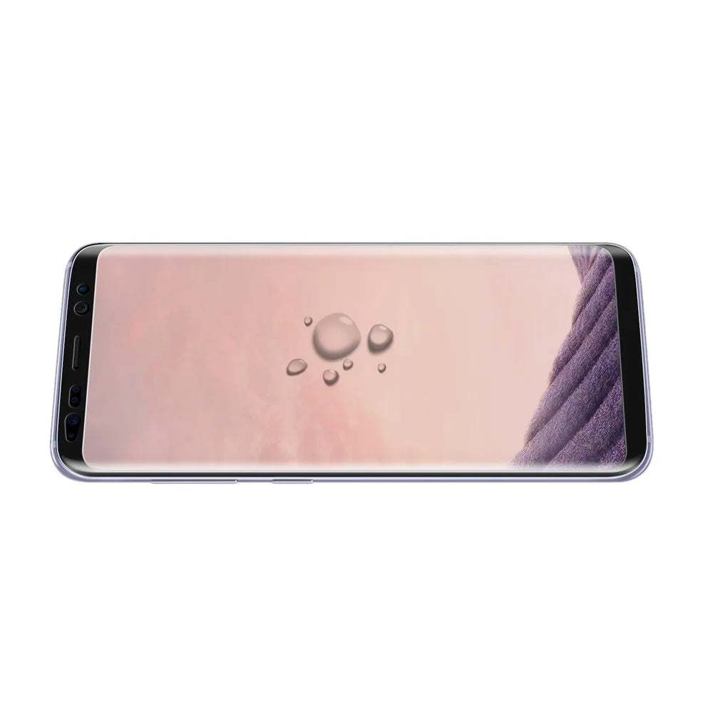 0.26mm Transparent Full Size Curved Tempered Glass Screen Film for Samsung Galaxy S9 G960 - 5