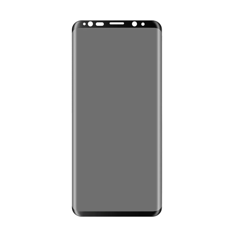 For Samsung Galaxy S9 G960 0.26mm Silk Print Full Cover Anti-peep Curved Tempered Glass Screen Film - 2