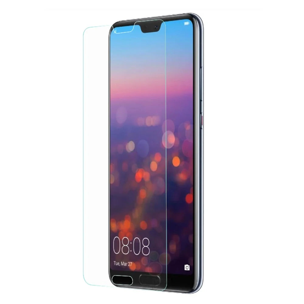 For Huawei P20 0.3mm High Transparency Tempered Glass Screen Protector Film (Arc Edge) - 1