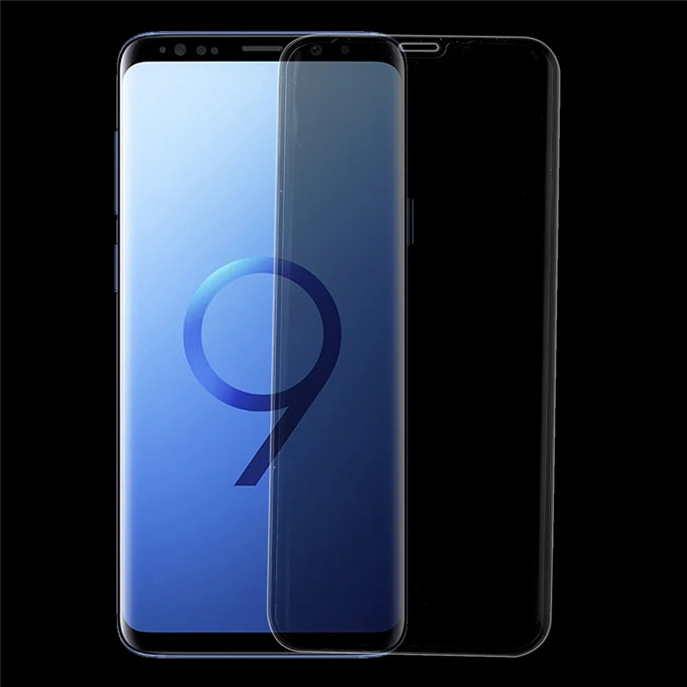 Full Coverage Tempered Glass Screen Protector for Samsung Galaxy S9 Plus SM-G965 - Transparent - 1