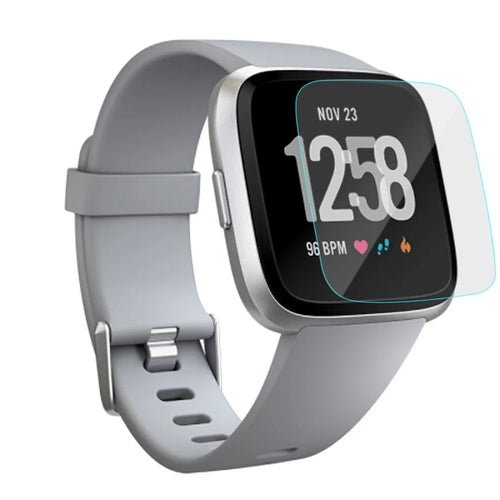 For Fitbit Versa 0.3mm Tempered Glass Screen Protection Film (Arc Edge) - 1