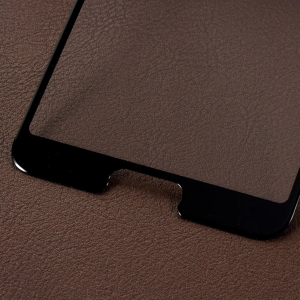 5D 9H Tempered Glass Full Size Screen Guard Film Arc Edges for Huawei P20 - Black - 4