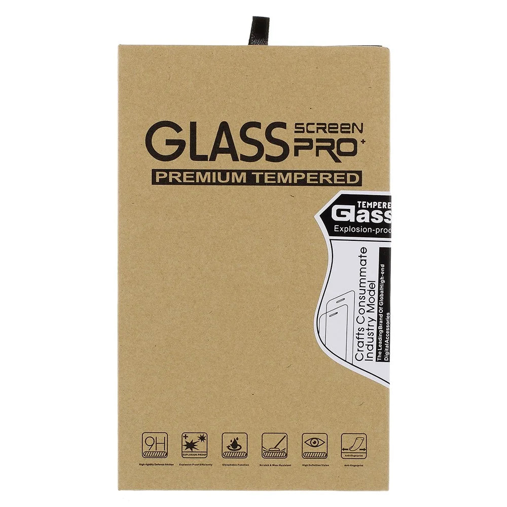 5D 9H Tempered Glass Full Size Screen Guard Film Arc Edges for Huawei P20 - Black - 6