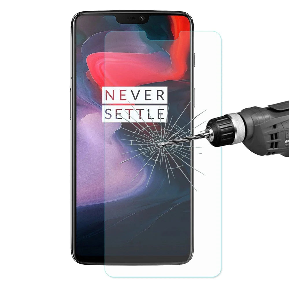 ENKAY HAT PRINCE 0.26mm 9H 2.5D Arc Edge Tempered Glass Screen Protector Film for OnePlus 6 - 1