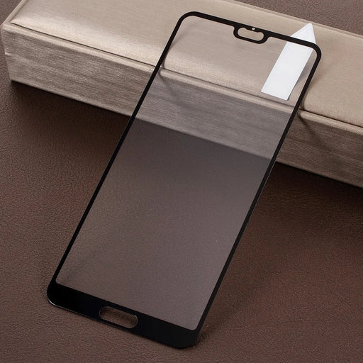 RURIHAI Solid Defense Tempered Glass Screen Protector Film for Huawei P20 - Black - 2