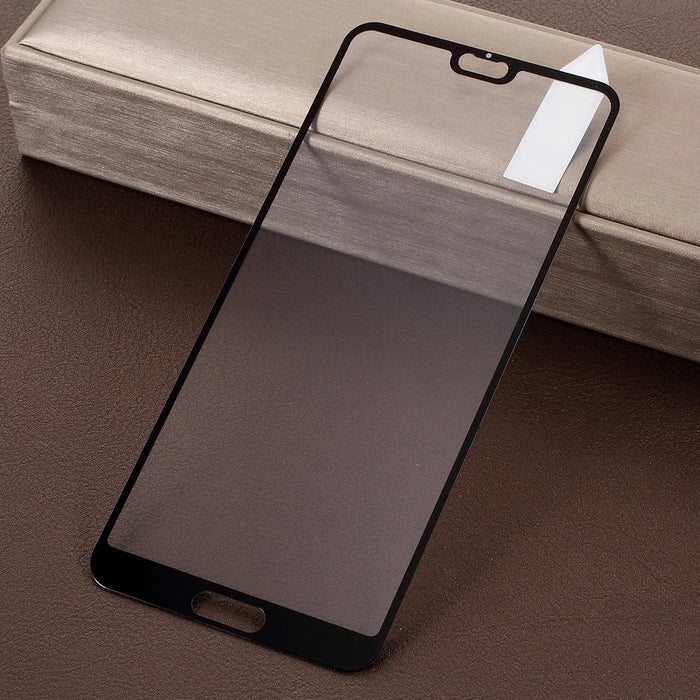RURIHAI Solid Defense Tempered Glass Screen Protector Film for Huawei P20 - Black - 2