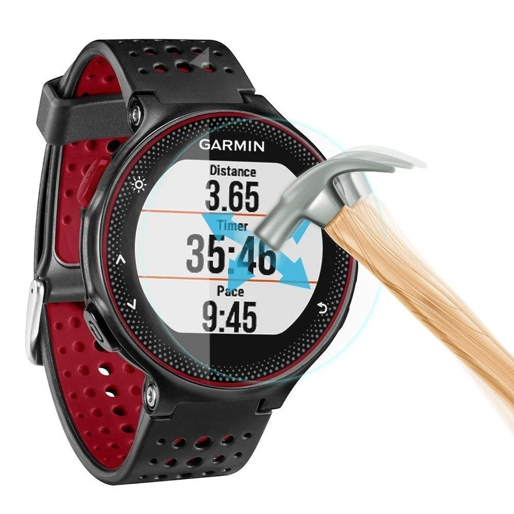0.3mm 9H Tempered Glass Screen Protector Film for Garmin Forerunner 220/225/230/235/620/630 - 4