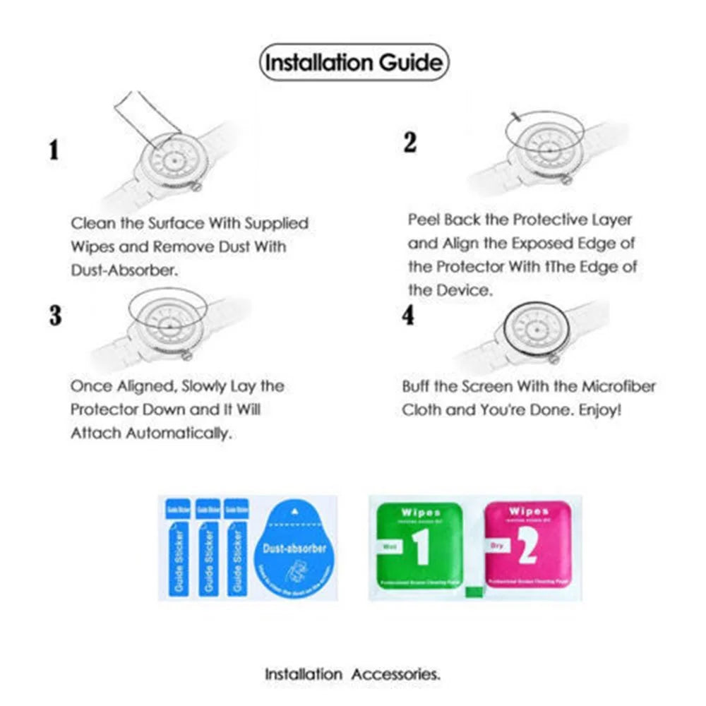 0.3mm 9H Tempered Glass Screen Protector Film for Garmin Forerunner 220/225/230/235/620/630 - 6