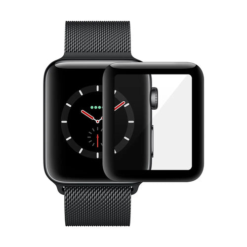 3D Curved 0.26mm 9H Tempered Glass Screen Protector for Apple Watch Series 3 / 2 / 1 42mm - 1