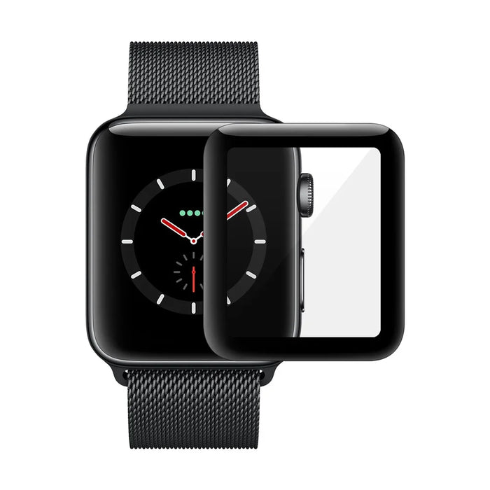 3D Curved 0.26mm 9H Tempered Glass Screen Protector for Apple Watch Series 3 / 2 / 1 42mm - 1