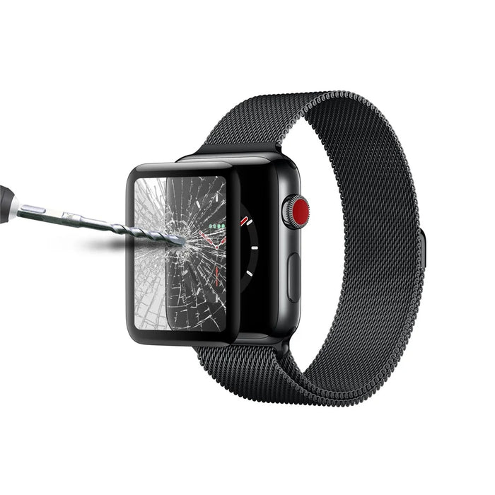 3D Curved 0.26mm 9H Tempered Glass Screen Protector for Apple Watch Series 3 / 2 / 1 42mm - 5