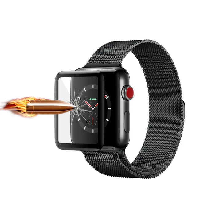 3D Curved 0.26mm 9H Tempered Glass Screen Protector for Apple Watch Series 3 / 2 / 1 42mm - 6