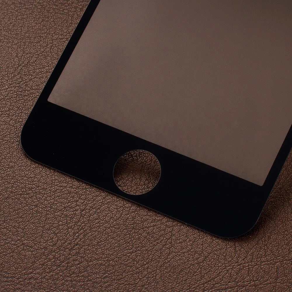 RURIHAI for iPhone 8 4.7 inch 0.26mm 2.5D AB Glue Frosted Full Coverage Tempered Glass Protector Film - Black - 5