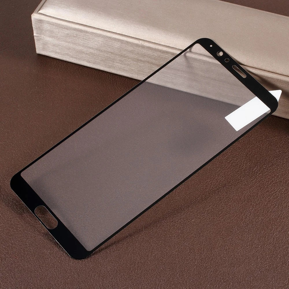 RURIHAI Solid Defense Tempered Glass Screen Protector Film for Huawei Honor V10 / Honor View 10 - Black - 2