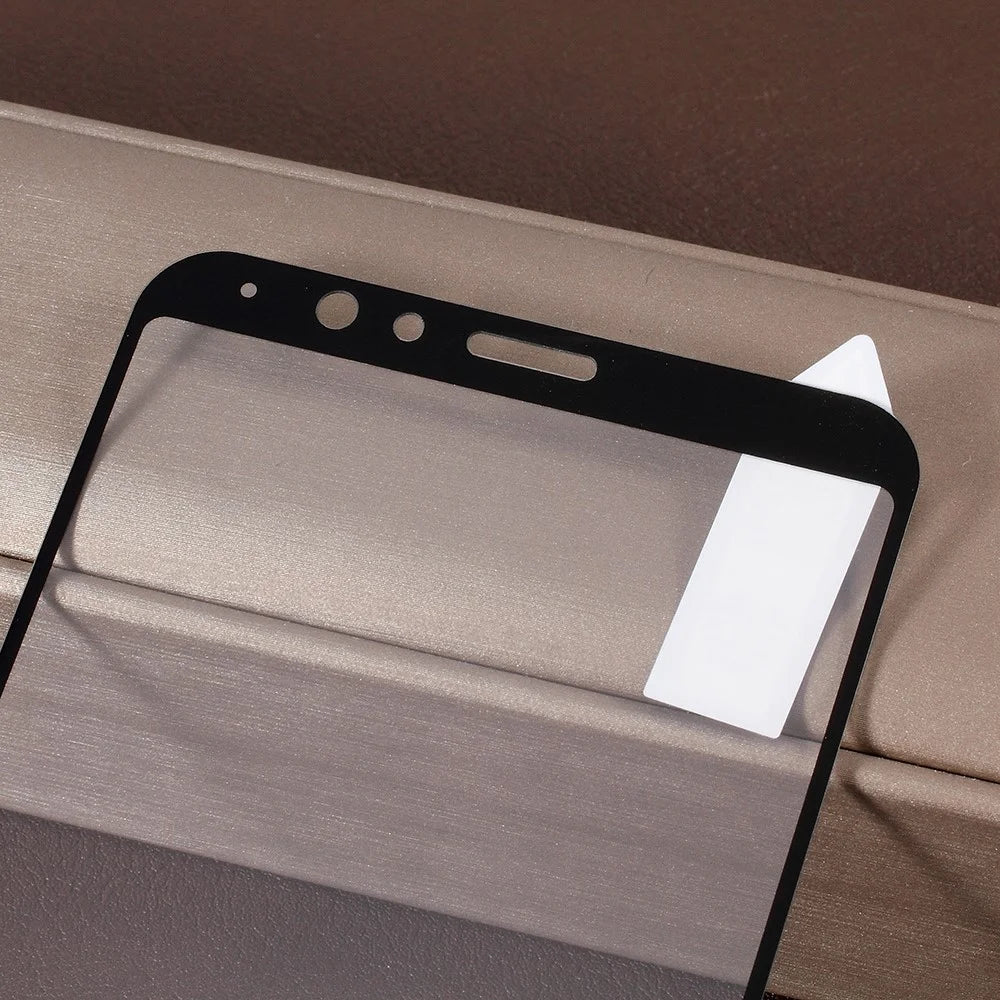 RURIHAI Solid Defense Tempered Glass Screen Protector Film for Huawei Honor V10 / Honor View 10 - Black - 3