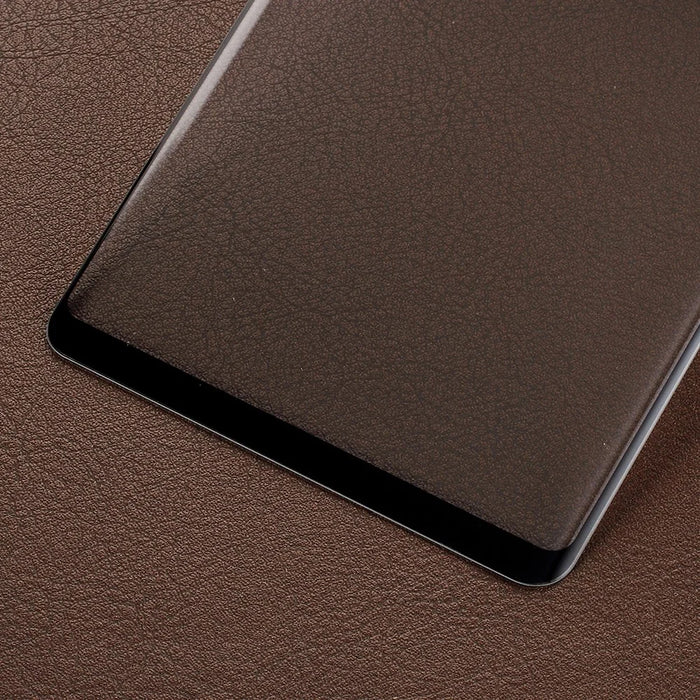 For Samsung Galaxy Note9 9H Arc Edges Silk Printing Tempered Glass Full Size Screen Protector - Black - 4
