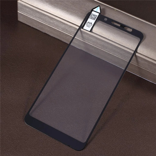 RURIHAI Solid Defense Tempered Glass Screen Protector for Xiaomi Redmi Note 5 (12MP Rear Camera) / Redmi 5 Plus (China) - Black - 2