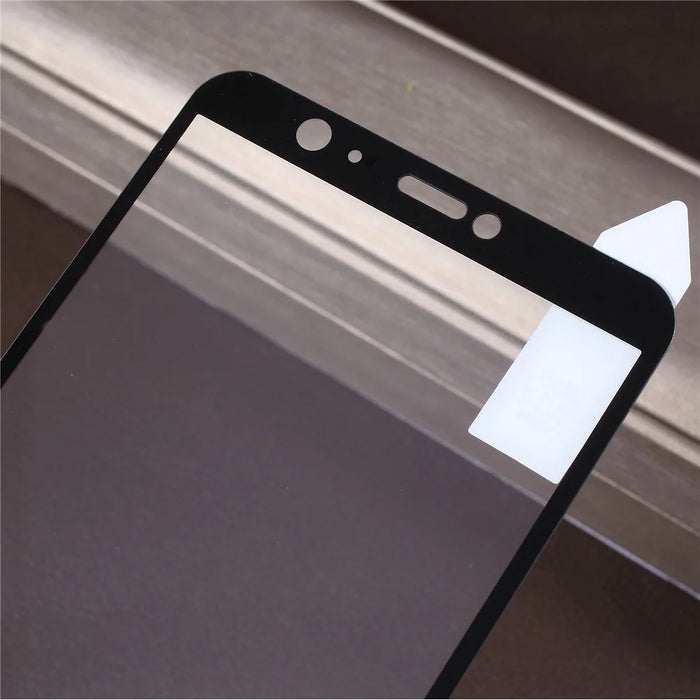 RURIHAI Solid Defense Tempered Glass Screen Protection Film for Huawei P Smart / Enjoy 7S - Black - 5