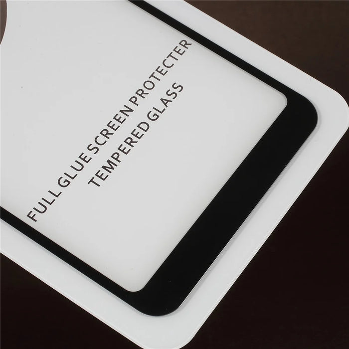 RURIHAI 0.26mm 2.5D Curved Tempered Glass Full Size Screen Protector for Samsung Galaxy A8 (2018) - Black - 4