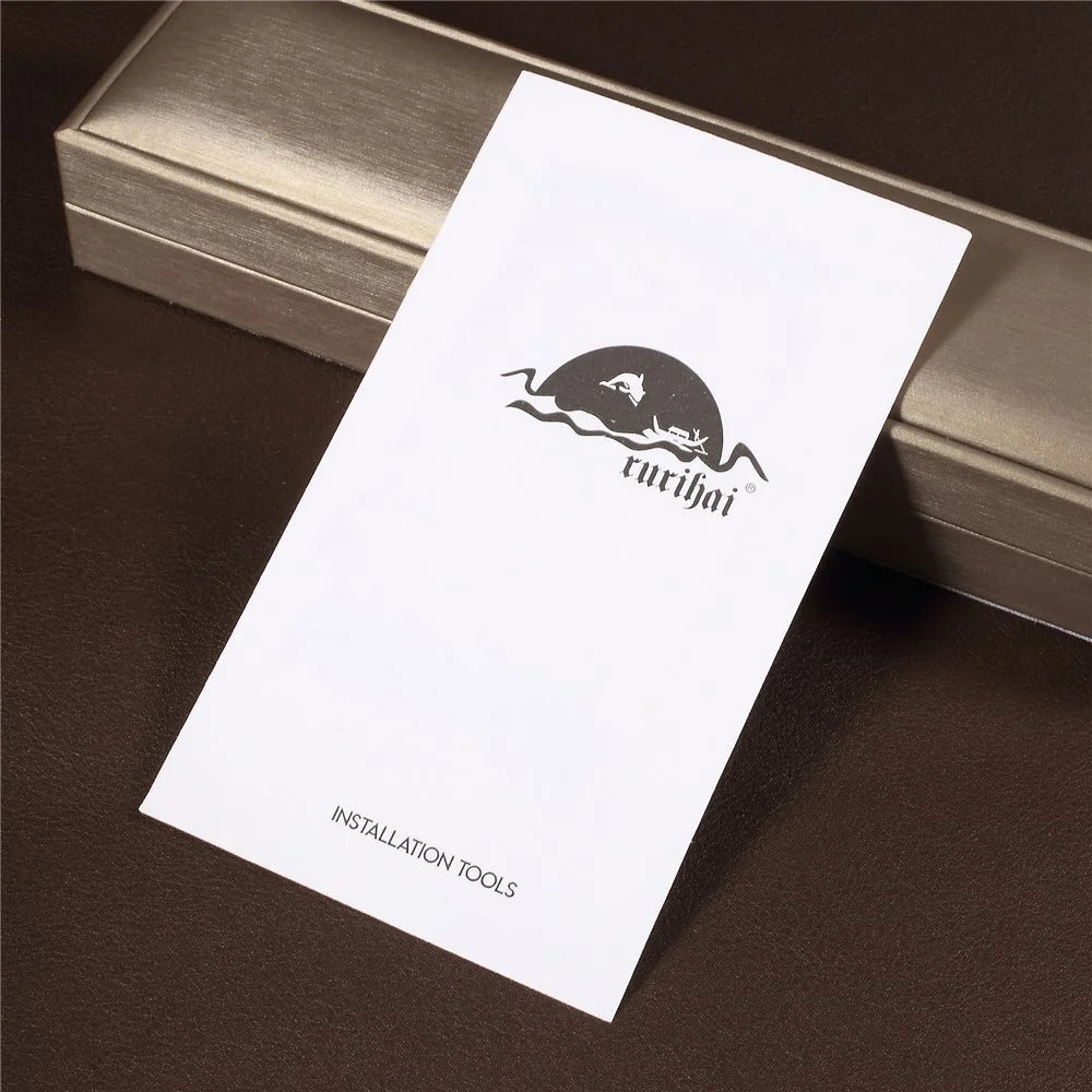RURIHAI 0.26mm 3D Curved Full Screen Tempered Glass Protection Film for Samsung Galaxy Note 9 (Opening on Top) - Black - 5