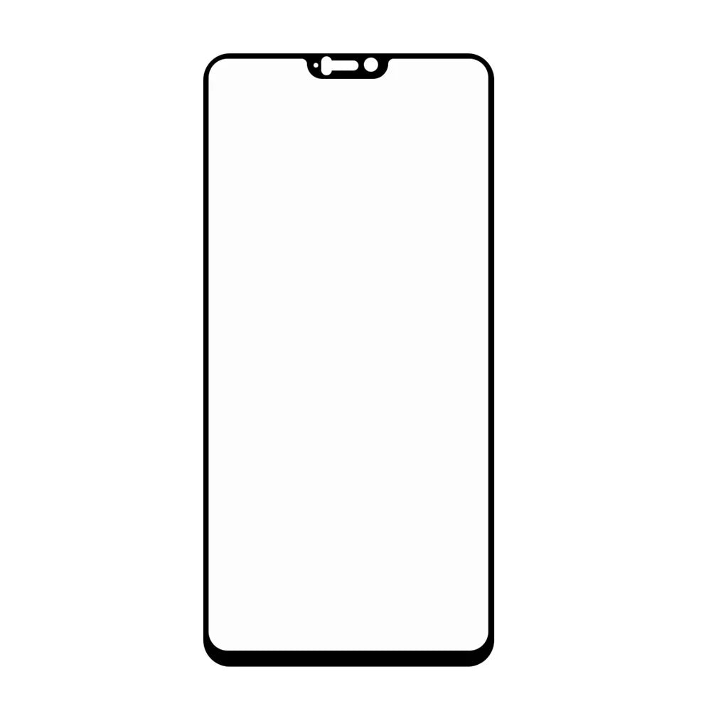 HAT PRINCE Full Glue Full Size 0.26mm 9H 2.5D Arc Edge Tempered Glass Screen Protector for OnePlus 6 - Black - 5