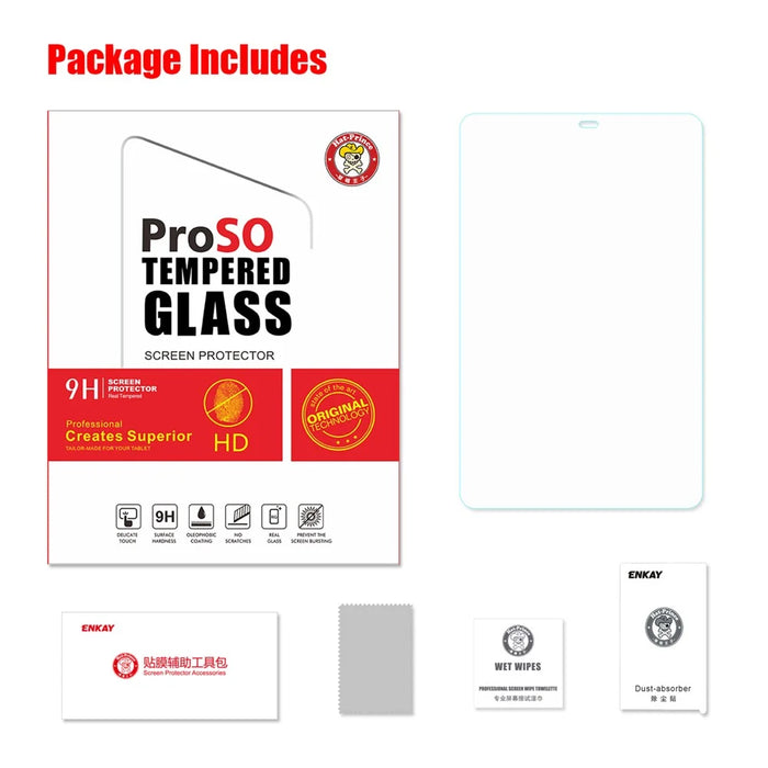 HAT PRINCE 0.33mm 9H 2.5D Tablet LCD Tempered Glass Screen Protector for Samsung Galaxy Tab A 10.5 (2018) T590 T595 - 5