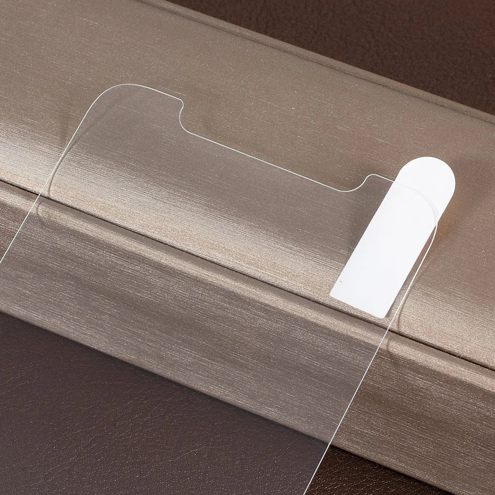 For iPhone XR 6.1 inch 0.3mm Clear Tempered Glass Screen Protector Guard Film Arc Edges Scratch-Resistant Easy Install - 3
