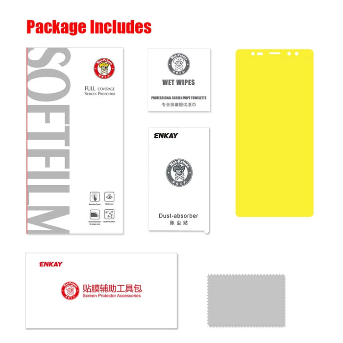 HAT PRINCE Hydrogel Film 0.1mm Anti-Explosion Full Coverage Screen Protector for Samsung Galaxy Note9 SM-N960 - 7