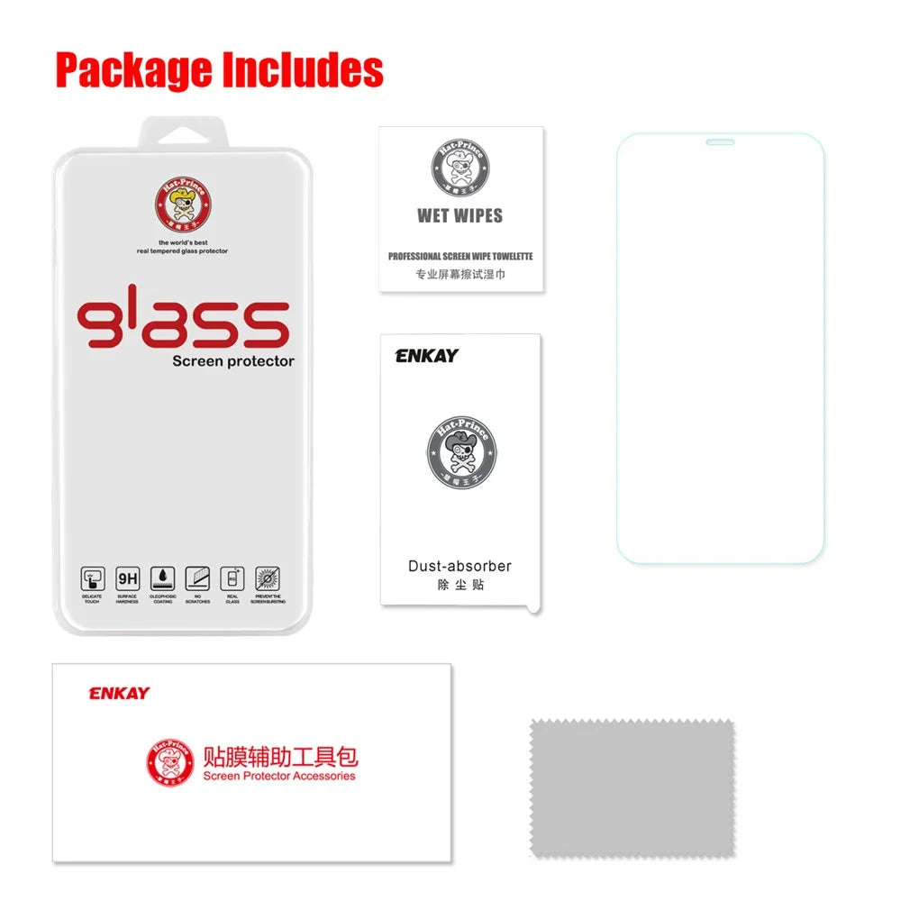 HAT PRINCE for iPhone (2019) 6.1" / XR 6.1 inch 0.26mm 9H 2.5D Are Edge Tempered Glass Screen Guard Film - 5