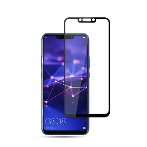 MOCOLO Arc Edge Full Coverage Tempered Glass Screen Protector for Huawei Mate 20 Lite / Maimang 7 - Black - 1