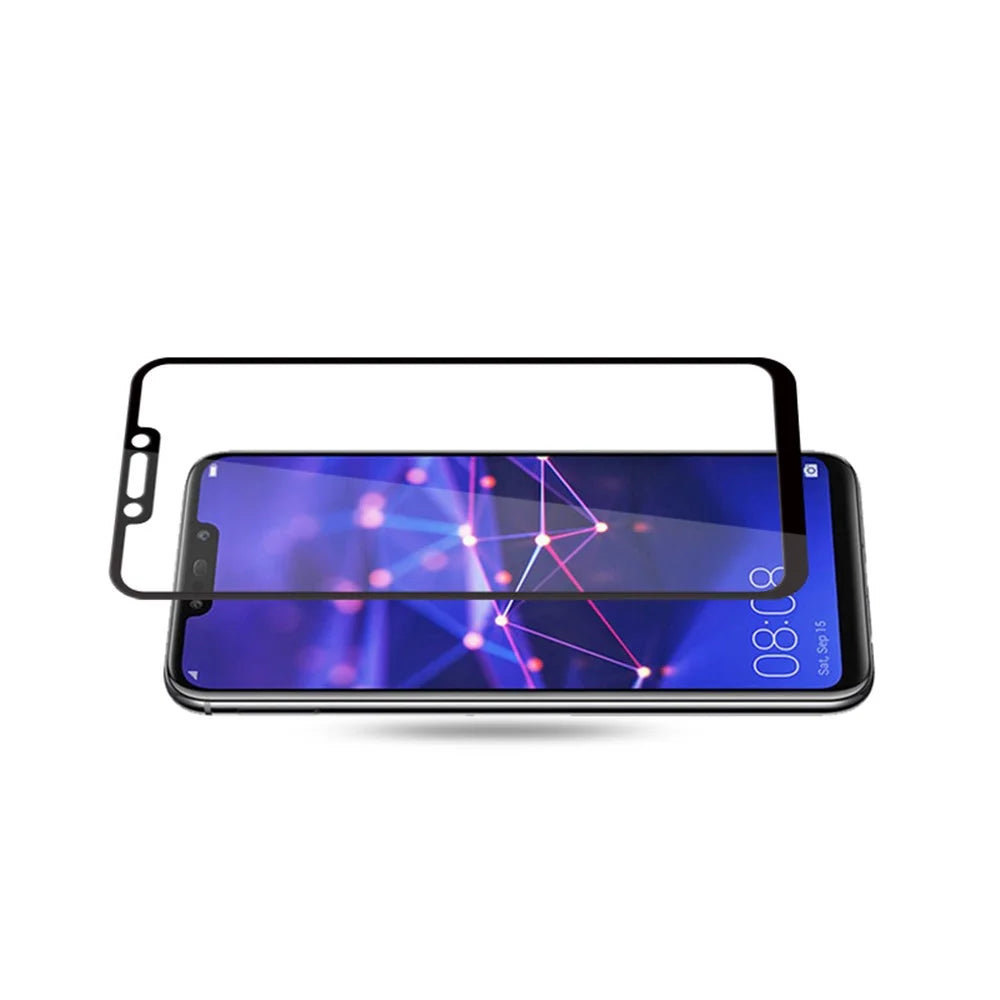 MOCOLO Arc Edge Full Coverage Tempered Glass Screen Protector for Huawei Mate 20 Lite / Maimang 7 - Black - 4