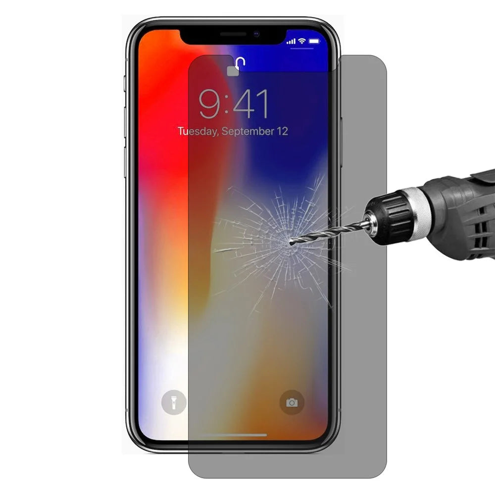HAT PRINCE for iPhone (2019) 6.1" / XR 6.1 inch 0.26mm 9H 2.5D Anti-Peep Tempered Glass Full Screen Protector - 2