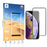 MOCOLO 3D Curved Full Glue Cold Carving Tempered Glass Screen Protector for iPhone (2019) 6.5" / XS Max 6.5 inch - Black - 2