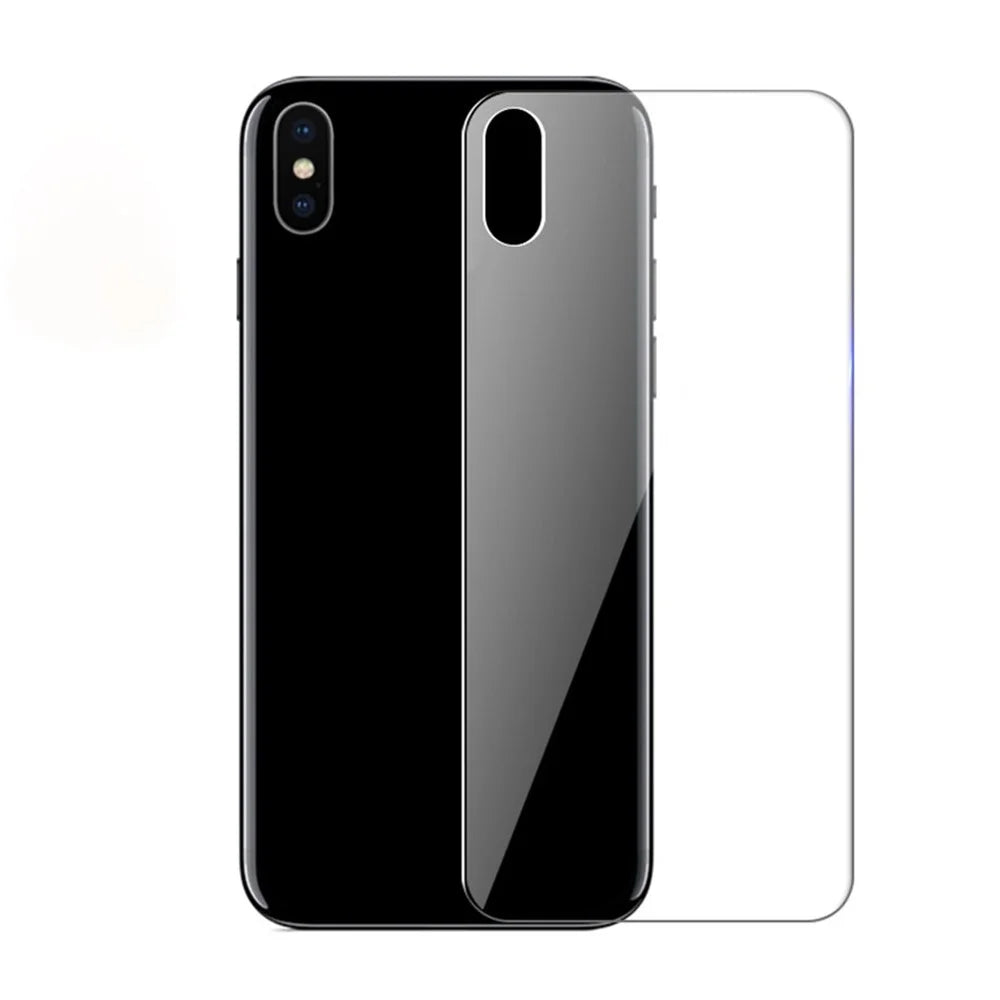 0.3mm Tempered Glass (Back Cover) Protector for iPhone XS Max 6.5 inch (Arc Edges) - 1