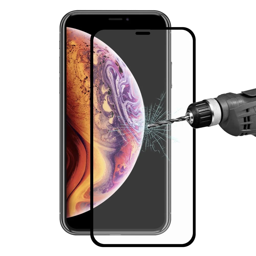 HAT PRINCE Tempered Glass Screen Guard Film for iPhone (2019) 6.1" / XR 6.1 inch / Full Size / 0.2mm / 9H / 2.5D Arc Edge - 1
